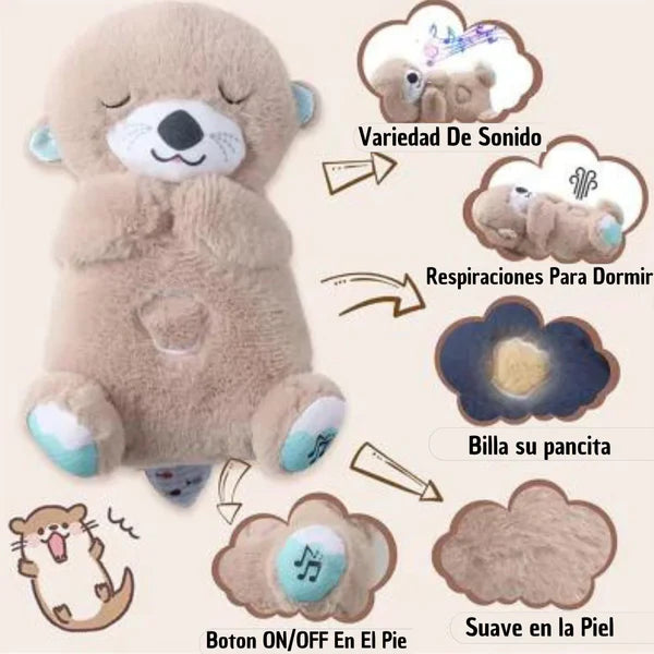 PELUCHE NUTRIA PARA LA ANSIEDAD