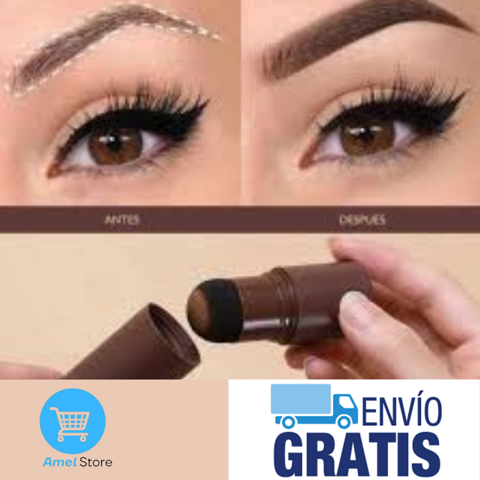 KIT SOMBRA PARA CEJAS 6D (1 SELLO PARA CEJAS + 10 PLANTILLAS + 1 CEPILLO)