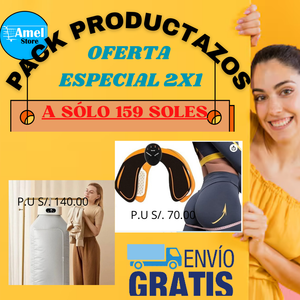 2X1 SECADOR DE ROPA PORTÁTIL + HIPS TRAINER DE GLUTEOS