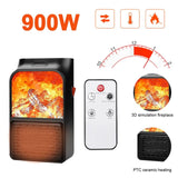 CALEFACTOR FLAMA DE 900W